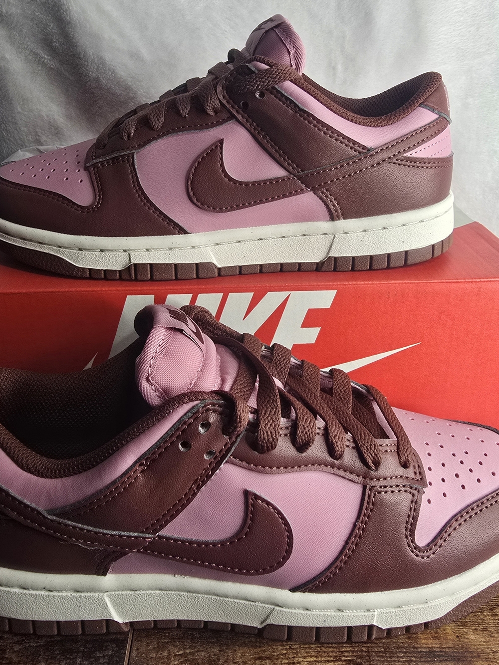 Nike Women’s Dunk Low — Pink & Brown Size 6.5